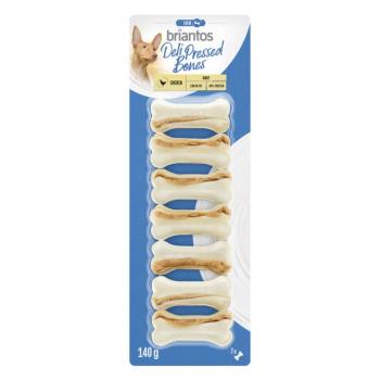 14db 5cm-es Briantos Deli Pressed Bones csirke préselt rágócsont kutyasnack (280g) kép