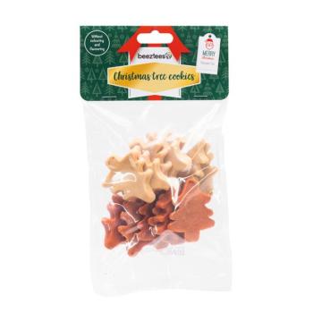 150g beeztees karácsonyfa csirke & kacsa kutyasnack étrend-kiegészítő kép