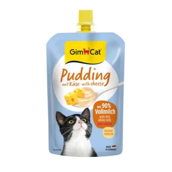 150g GimCat sajtos macskapuding étrend-kiegészítő eledel kép