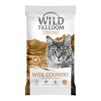 150g Wild Freedom Adult "Wide Country" Sterilised szárnyas - gabonamentes száraz macskatáp (új receptúra) kép
