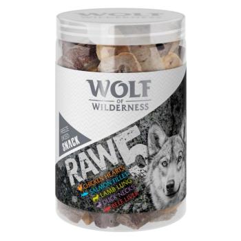 150g Wolf of Wilderness snack - 5 fajta fagyasztva szárított snack vegyesen kép