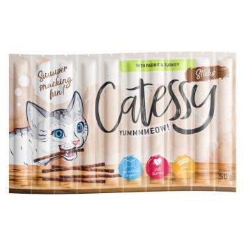 150x5g Catessy rudacskák macskasnack- Nyúl & pulyka kép