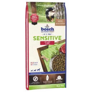 15kg bosch Sensitive bárány & rizs száraz kutyaeledel kép