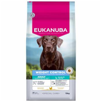 15kg Eukanuba Special Care Weight Control Adult Large száraz kutyatáp kép