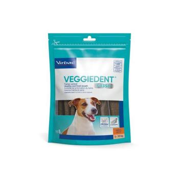15x17g (S méret) Virbac VEGGIEDENT Fresh - kistestű kutyáknak (5-10 kg) kép