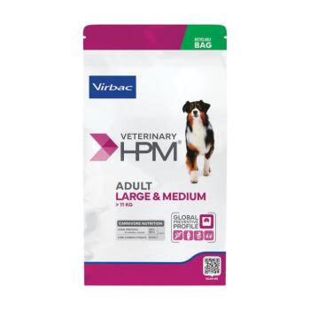 16kg Virbac Veterinary HPM Adult Dog Large & Medium száraz kutyatáp kép
