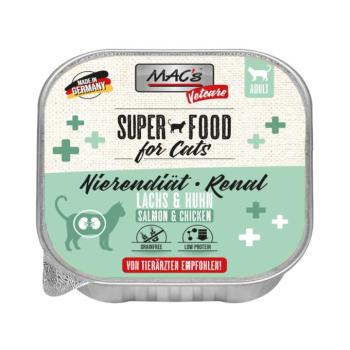 16x100g MAC's Vetcare Cat Kidney Diet/Renal lazac & csirke nedves macskatáp kép