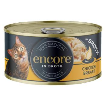 16x70g Encore Csirkemell konzerv nedves macskatáp kép