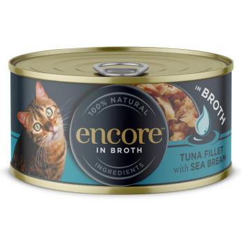 16x70g Encore Tonhalfilé & aranysügér konzerv nedves macskatáp kép