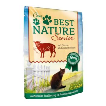 16x85g Best Nature Cat Senior bárány nedves macskatáp kép