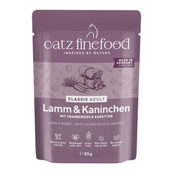 16x85g catz finefood tasakos nedves macskatáp-Bárány & nyúl kép