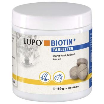 180g LUPO Biotin+ táplálékkiegészítő kutyáknak, macskáknak kép