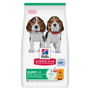18kg Hill's Science Plan Puppy Healthy Development Medium csirke száraz kutyatáp kép