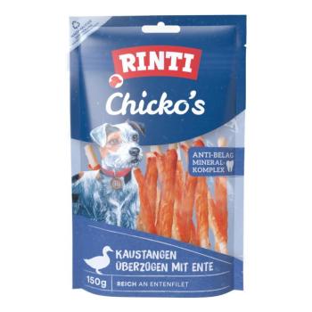 18x150g RINTI Chicko rágórudak - kicsi kutyasnack kacsa kép