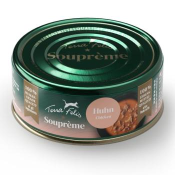 18x70g Terra Felis Souprème Csirke nedves macskatáp kép