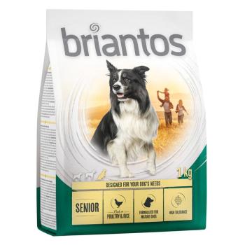 1kg Briantos Senior szárnyas & rizs száraz kutyatáp kép