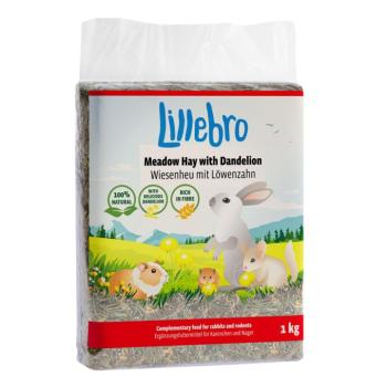 1kg Lillebro réti széna pitypanggal kép