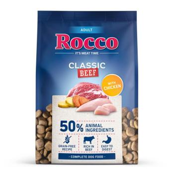 1kg Rocco Adult Classic marha & csirke száraz kutyatáp kép