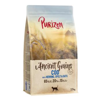 2,5kg Purizon Adult tőkehal - ősgabona száraz macskatáp kép