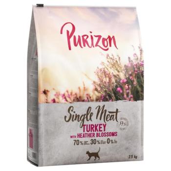 2,5kg Purizon Single Meat pulyka & hanga száraz macskatáp kép