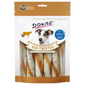 200g Dokas Kau-Twister kutyasnack-marhabőr, pacal & csirkemell kép