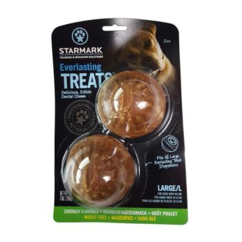 200g Starmark Everlasting Treat Ball jutalomfalatos játéklabdába passzoló Everlasting L snack kutyáknak kép