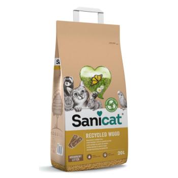 20l Sanicat Recycled Wood macskaalom kép