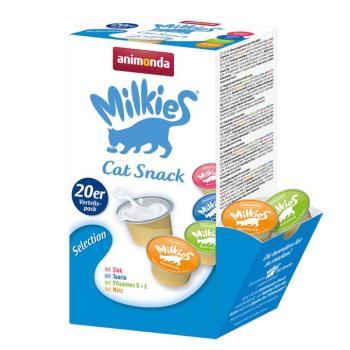 20x15g animonda Milkies I. mix macskasnack vegyes csomagban kép