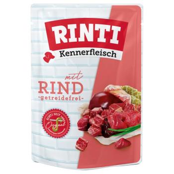 20x400g RINTI Kennerfleisch tasakos marha nedves kutyaeledel kép