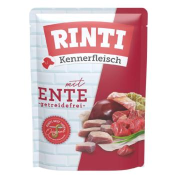 20x400g RINTI Kennerfleisch tasakos nedves kutyatáp - Kacsa kép