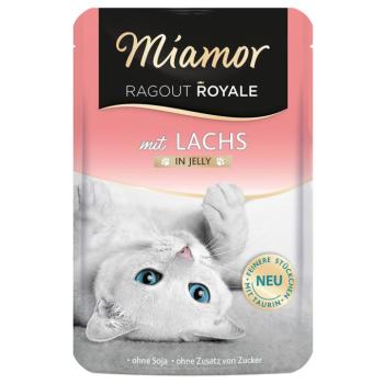 22x100g Miamor Ragout Royale lazac aszpikban lazac nedves macskatáp kép
