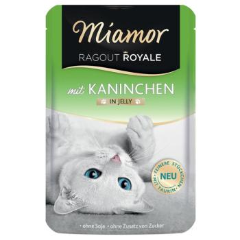 22x100g Miamor Ragout Royale nyúl aszpikban nedves macskatáp kép