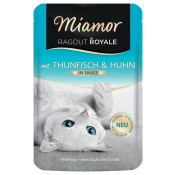 22x100g Miamor Ragout Royale Tonhal & csirke szószban nedves macskatáp kép