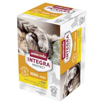 24x100g animonda INTEGRA Protect Adult Renal csirke nedves macskatáp kép