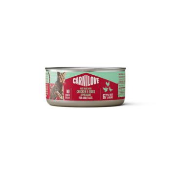 24x100g Carnilove Cat Paté Csirke, kacsa & fácán nedves macskatáp kép
