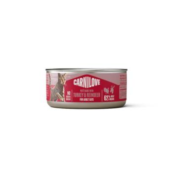 24x100g Carnilove Cat Paté Pulyka & rénszarvas nedves macskatáp kép