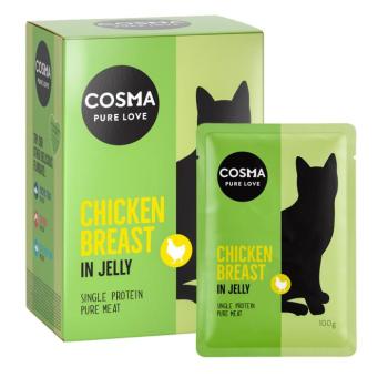 24x100g Cosma Original tasakos nedves macskatáp- Csirkemell kép