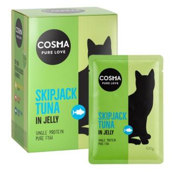24x100g Cosma Original tasakos nedves macskatáp- Skipjack tonhal kép