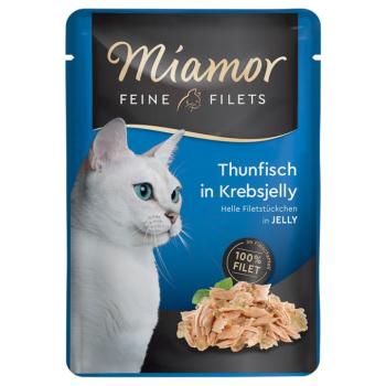24x100g Miamor Feine Filets aszpikban nedves macskatáp - Tonhal rák-aszpikban kép