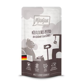 24x125g MjAMjAM Quetschie Ló nedves macskatáp kép