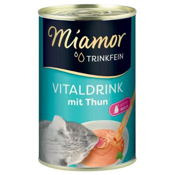 24x135ml Miamor Trinkfein Vitaldrink italkoncentrátum kiscicáknak - tonhal kép