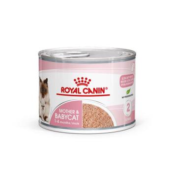 24x195g Royal Canin Mother & Babycat Ultra Soft Mousse nedves macskatáp kép