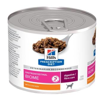 24x200g Hill's Prescription Diet Gastrointestinal Biome csirke nedves kutyatáp kép