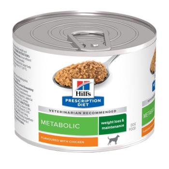 24x200g Hill's Prescription Diet Metabolic Weight Management csirke kutyatáp kép