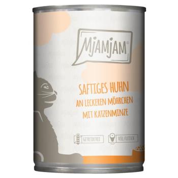 24x200g MjAMjAM Csirke & sárgarépa nedves macskatáp kép