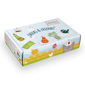24x200g MjAMjAM nedves macskatáp Chicks & Friends multipack 6 változattal kép