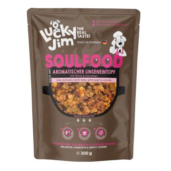 24x300g Lucky Jim Soulfood Lencsefőzelék nedves kutyatáp