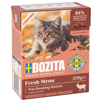 24x370g Bozita falatok Sterilised szarvas aszpikban nedves macskatáp kép