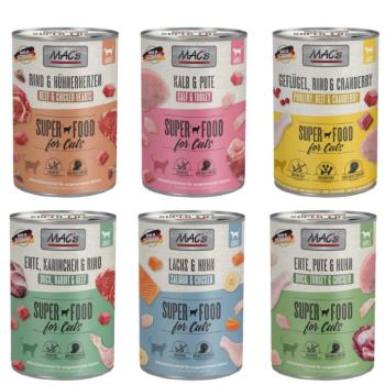 24x400g MAC´s Cat vegyes próbacsomag 6 változattal kép