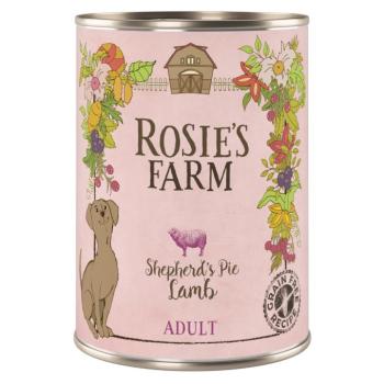24x400g Rosie's Farm Adult nedves kutyatáp- Bárány kép